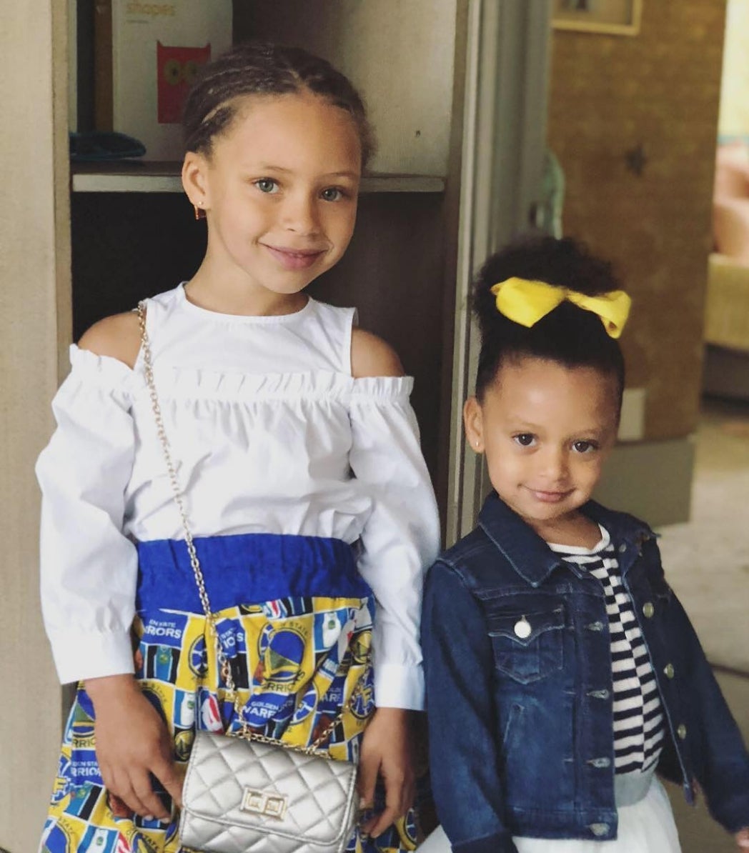 Steph Curry's Adorable Daughters Riley And Ryan Celebrated His NBA Finals Win In The Cutest Way Possible
